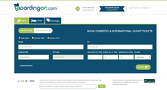 Desktop Screenshot of boardingon.com